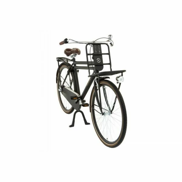 VÉLO DE TRANSPORT NOGAN VINTAGE N3 - HOMME - 57 CM - NOIR MAT 3 VÉLO DE TRANSPORT NOGAN VINTAGE N3 - HOMME - 57 CM - NOIR MAT – Image 3