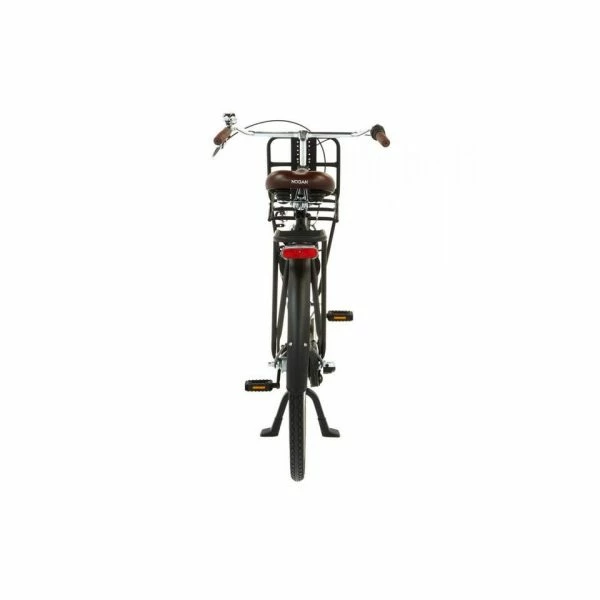VÉLO DE TRANSPORT NOGAN VINTAGE N3 - HOMME - 57 CM - NOIR MAT 4 VÉLO DE TRANSPORT NOGAN VINTAGE N3 - HOMME - 57 CM - NOIR MAT – Image 4