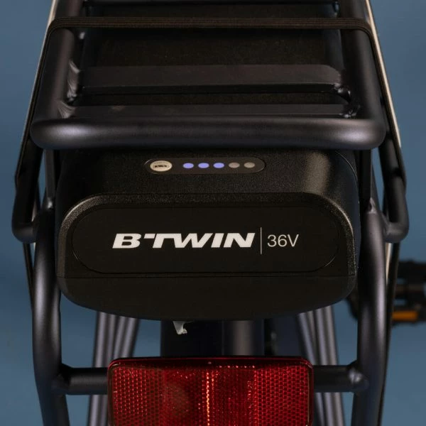 VELO DE VILLE ELECTRIQUE ELOPS 900 CADRE HAUT BLEU MARINE 9 VELO DE VILLE ELECTRIQUE ELOPS 900 CADRE HAUT BLEU MARINE – Image 9