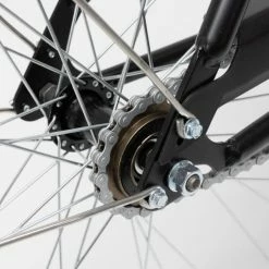 VÉLO DE VILLE ELOPS 100 CADRE BAS NOIR -Vélos éLectriques Soldes velo de ville elops 100 cadre bas noir 2 600x600 1