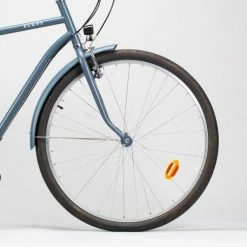 VELO DE VILLE ELOPS 120 À CADRE HAUT BLEU -Vélos éLectriques Soldes velo de ville elops 120 a cadre haut bleu 10 600x600 1