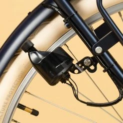 VELO DE VILLE ELOPS 520 CADRE BAS BLEU -Vélos éLectriques Soldes velo de ville elops 520 cadre bas bleu 5 600x600 1