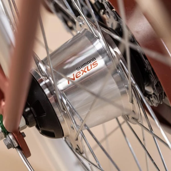 VELO DE VILLE ELOPS 540 CADRE BAS ROUGE BRIQUE 8 VELO DE VILLE ELOPS 540 CADRE BAS ROUGE BRIQUE – Image 8