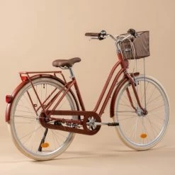 VELO DE VILLE ELOPS 540 CADRE BAS ROUGE BRIQUE 26 VELO DE VILLE ELOPS 540 CADRE BAS ROUGE BRIQUE -Vélos éLectriques Soldes velo de ville elops 540 cadre bas rouge brique 8 600x600 1