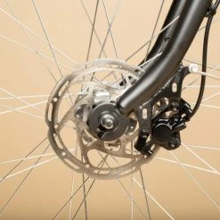 VELO DE VILLE ELOPS 900 CADRE BAS ALUMINIUM NOIR -Vélos éLectriques Soldes velo de ville elops 900 cadre bas aluminium noir 13 600x600 1