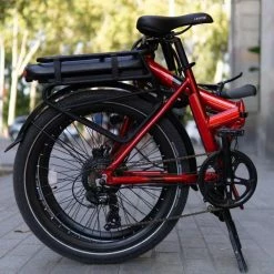 VÉLO DE VILLE PLIANT À ASSISTANCE ÉLECTRIQUE 24" - LEGEND SIENA 13AH ROUGE -Vélos éLectriques Soldes velo de ville pliant a assistance electrique 24 legend siena 13ah rouge 3 600x600 1