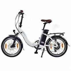 VÉLO ELECTRIQUE PLIANT NCM PARIS BLANC - 20", 250W, BATTERIE 36V 15AH -Vélos éLectriques Soldes velo electrique pliant ncm paris blanc 20 250w batterie 36v 15ah 1