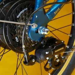 VELO PLIANT A ASSISTANCE ELECTRIQUE TILT 500 GRIS NOIR -Vélos éLectriques Soldes velo pliant a assistance electrique tilt 500 bleu 10 600x600 1