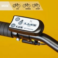 VELO PLIANT A ASSISTANCE ELECTRIQUE TILT 500 GRIS NOIR -Vélos éLectriques Soldes velo pliant a assistance electrique tilt 500 bleu 3 600x600 1