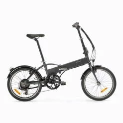 VELO PLIANT A ASSISTANCE ELECTRIQUE TILT 500 GRIS NOIR -Vélos éLectriques Soldes velo pliant a assistance electrique tilt 500 gris noir 15 600x600 1
