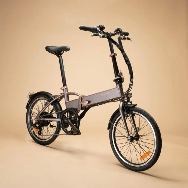 VELO PLIANT A ASSISTANCE ELECTRIQUE TILT 500 TAUPE 2 VELO PLIANT A ASSISTANCE ELECTRIQUE TILT 500 TAUPE – Image 2