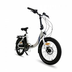 VÉLO PLIANT ÉLECTRIQUE MINI NOIR 20" 12 VÉLO PLIANT ÉLECTRIQUE MINI NOIR 20" -Vélos éLectriques Soldes velo pliant electrique mini blanc 20 1 600x600 1