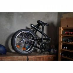 VELO PLIANT OXYLANE 100 NOIR -Vélos éLectriques Soldes velo pliant oxylane 100 noir 12 600x600 1