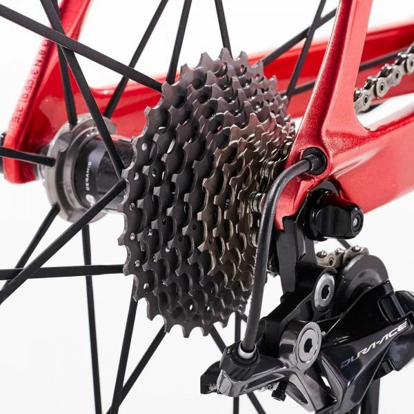 VELO ROUTE EDR CF DURA ACE ROUGE 6 VELO ROUTE EDR CF DURA ACE ROUGE – Image 6