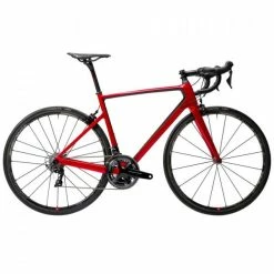 VELO ROUTE EDR CF DURA ACE ROUGE