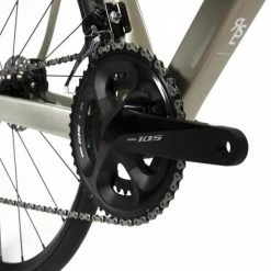 VÉLO ROUTE FEMME EDR CARBONE DISC SHIMANO 105 BEIGE -Vélos éLectriques Soldes velo route femme edr carbone disc shimano 105 beige 6 1 600x600 1