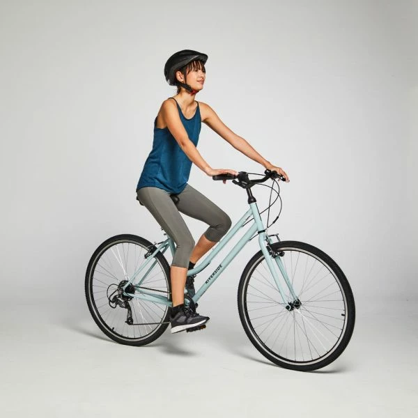 VELO TOUT CHEMIN RIVERSIDE 120 ENJAMBEMENT BAS VERT PASTEL 11 VELO TOUT CHEMIN RIVERSIDE 120 ENJAMBEMENT BAS VERT PASTEL – Image 11