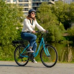 VÉLO VILLE ÉLECTRIQUE - NEOMOUV ECHINOPS - ORANGE -Vélos éLectriques Soldes velo ville electrique neomouv echinops orange 7 600x600 1