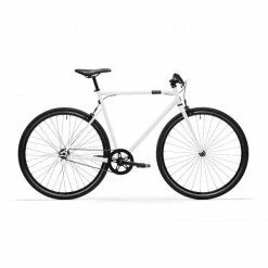 VELO VILLE SINGLE SPEED 500 BLANC