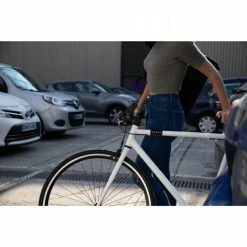 VELO VILLE SINGLE SPEED 500 BLANC 20 VELO VILLE SINGLE SPEED 500 BLANC -Vélos éLectriques Soldes velo ville single speed 500 blanc 8 600x600 1