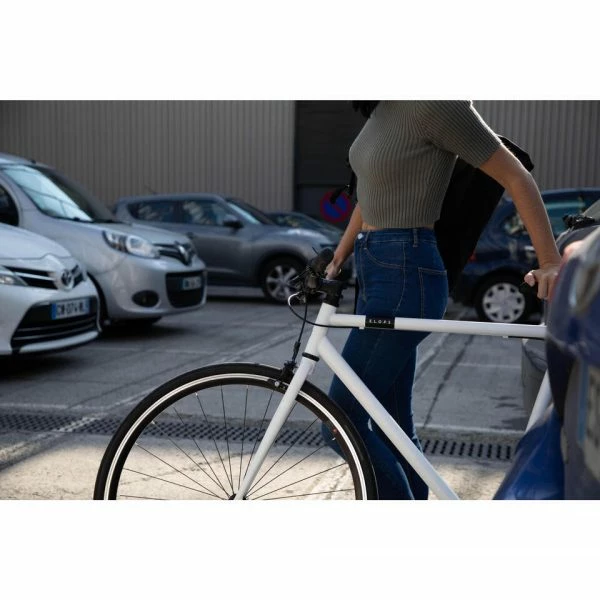 VELO VILLE SINGLE SPEED 500 BLANC 9 VELO VILLE SINGLE SPEED 500 BLANC – Image 9