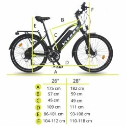 VÉLO VTC ÉLECTRIQUE VIENA CADRE BAS -Vélos éLectriques Soldes velo vtc electrique viena cadre bas 4 600x600 1