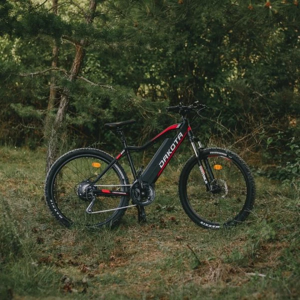 VÉLO VTT ÉLECTRIQUE DAKOTA ROUGE ALL MOUNTAIN 3 VÉLO VTT ÉLECTRIQUE DAKOTA ROUGE ALL MOUNTAIN – Image 3