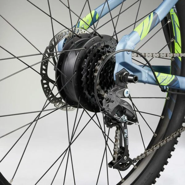 VÉLO VTT ÉLECTRIQUE E-ST 100 BLEU 27,5" 14 VÉLO VTT ÉLECTRIQUE E-ST 100 BLEU 27,5" – Image 14