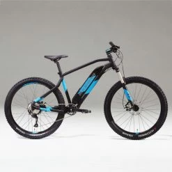 VÉLO VTT ÉLECTRIQUE E-ST 500 NOIR 27,5 - MOTEUR ROUE -Vélos éLectriques Soldes velo vtt electrique e st 500 noir 275 moteur roue 1 600x600 1