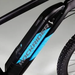 VÉLO VTT ÉLECTRIQUE E-ST 500 V2 NOIR BLEU 27,5" -Vélos éLectriques Soldes velo vtt electrique e st 500 v2 noir bleu 275 4 600x600 1