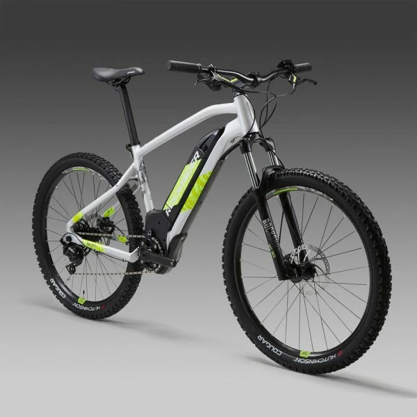 VÉLO VTT ÉLECTRIQUE E-ST 520 GRIS JAUNE 27,5" 2 VÉLO VTT ÉLECTRIQUE E-ST 520 GRIS JAUNE 27,5" – Image 2
