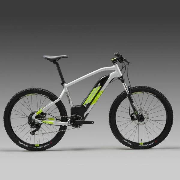 VÉLO VTT ÉLECTRIQUE E-ST 520 GRIS JAUNE 27,5" 3 VÉLO VTT ÉLECTRIQUE E-ST 520 GRIS JAUNE 27,5" – Image 3