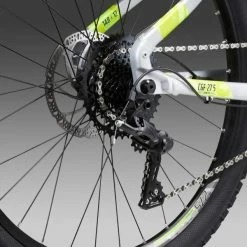 VÉLO VTT ÉLECTRIQUE E-ST 520 GRIS JAUNE 27,5" 18 VÉLO VTT ÉLECTRIQUE E-ST 520 GRIS JAUNE 27,5" -Vélos éLectriques Soldes velo vtt electrique e st 520 gris jaune 275 3 600x600 1