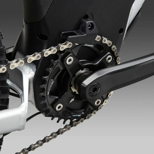 VÉLO VTT ÉLECTRIQUE E-ST 520 GRIS JAUNE 27,5" 5 VÉLO VTT ÉLECTRIQUE E-ST 520 GRIS JAUNE 27,5" – Image 5