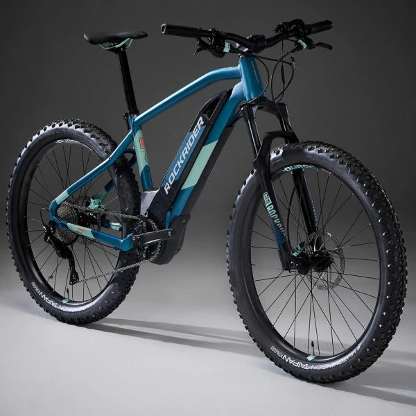 VÉLO VTT ÉLECTRIQUE E-ST 900 FEMME TURQUOISE 27'5" PLUS 3 VÉLO VTT ÉLECTRIQUE E-ST 900 FEMME TURQUOISE 27'5" PLUS – Image 3