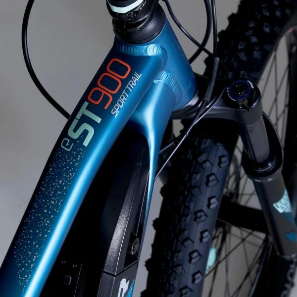 VÉLO VTT ÉLECTRIQUE E-ST 900 FEMME TURQUOISE 27'5" PLUS 9 VÉLO VTT ÉLECTRIQUE E-ST 900 FEMME TURQUOISE 27'5" PLUS – Image 9