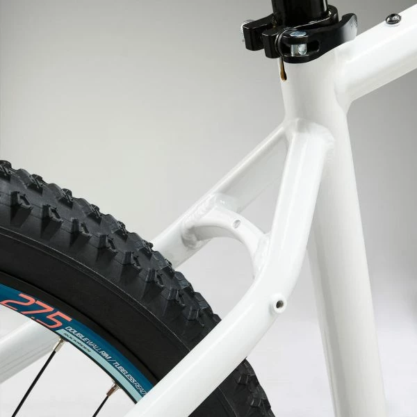 VÉLO VTT ÉLECTRIQUE E-ST100 FEMME BLANC 27''5 11 VÉLO VTT ÉLECTRIQUE E-ST100 FEMME BLANC 27''5 – Image 11
