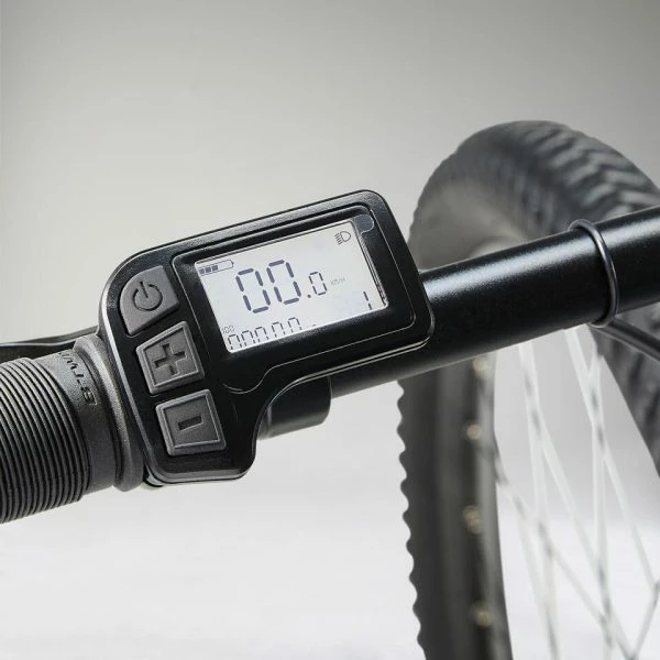 VÉLO VTT ÉLECTRIQUE E-ST100 FEMME BLANC 27''5 7 VÉLO VTT ÉLECTRIQUE E-ST100 FEMME BLANC 27''5 – Image 7