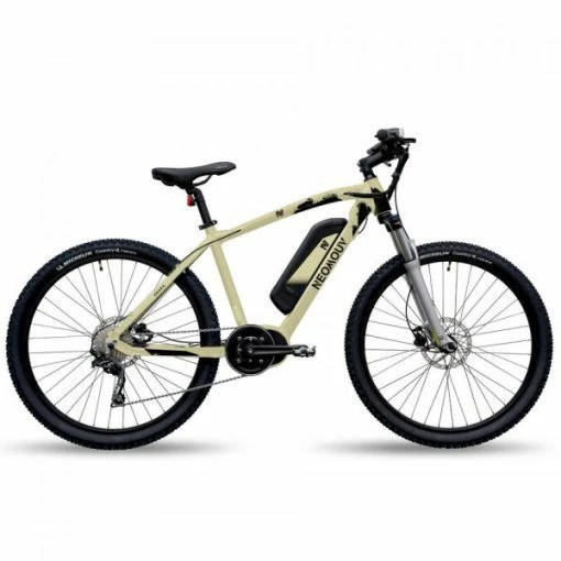 VÉLO VTT ÉLECTRIQUE - NEOMOUV ENARA - CRÈME 27,5" -Vélos éLectriques Soldes velo vtt electrique neomouv enara creme 275 600x600 1