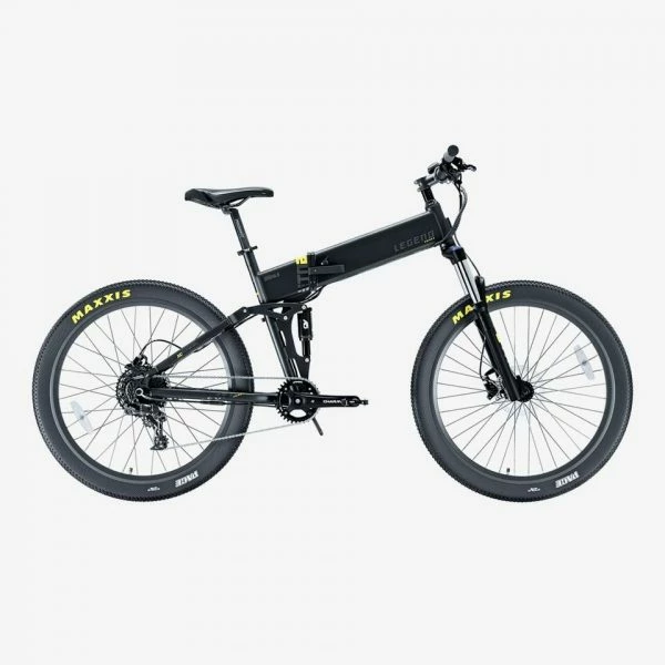 VÉLO VTT ÉLECTRIQUE PLIANT 27,5" SMARTBIKE - LEGEND ETNA 10.4AH NOIR 1 VÉLO VTT ÉLECTRIQUE PLIANT 27,5" SMARTBIKE - LEGEND ETNA 10.4AH NOIR