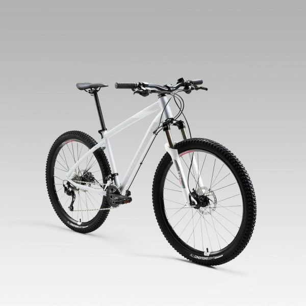 VÉLO VTT ST 540 FEMME GRIS ROSE 27,5" 2 VÉLO VTT ST 540 FEMME GRIS ROSE 27,5" – Image 2