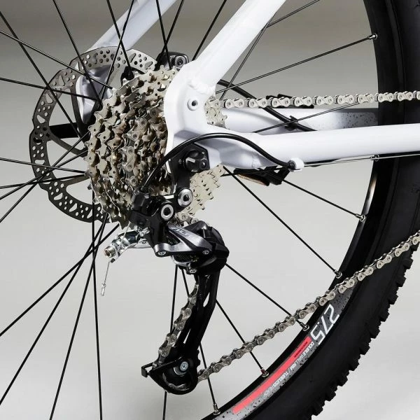 VÉLO VTT ST 540 FEMME GRIS ROSE 27,5" 4 VÉLO VTT ST 540 FEMME GRIS ROSE 27,5" – Image 4