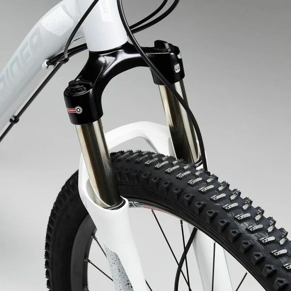 VÉLO VTT ST 540 FEMME GRIS ROSE 27,5" 6 VÉLO VTT ST 540 FEMME GRIS ROSE 27,5" – Image 6